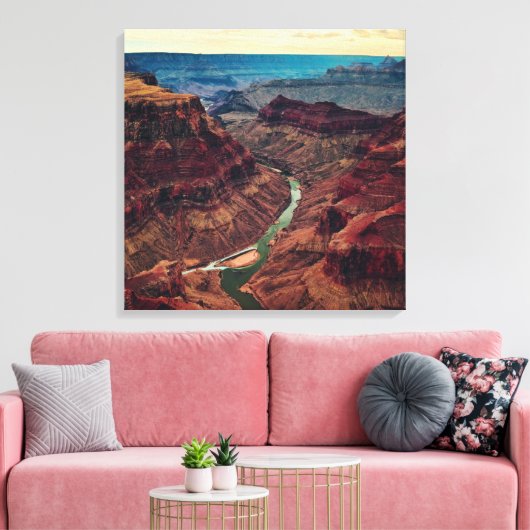 Nationaal Park Arizona, Colorado Canvas Afdruk (Insitu (Woonkamer))