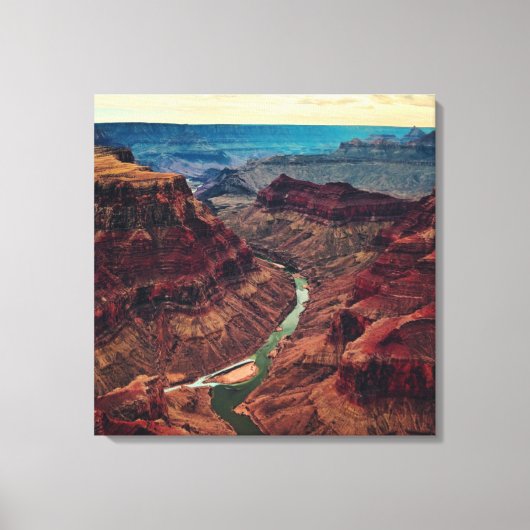 Nationaal Park Arizona, Colorado Canvas Afdruk (Voorkant)