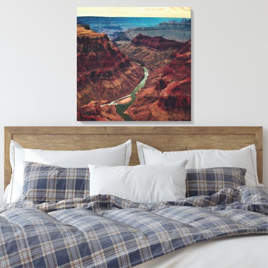 Nationaal Park Arizona, Colorado Canvas Afdruk (Insitu (Slaapkamer))