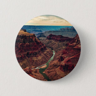 Nationaal Park Arizona, Colorado Ronde Button 5,7 Cm