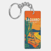 Nationaal Park Arizona, dubbelzijdig Sleutelhanger (Voorkant Links)