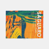 Nationaal park Arizona  Fleece Deken (Voorkant (Horizontaal))