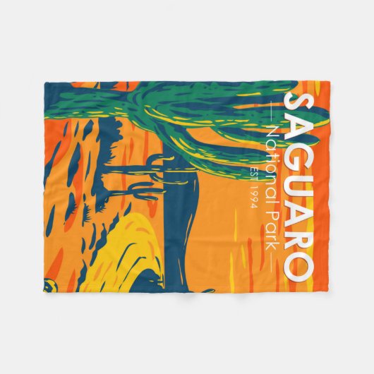 Nationaal park Arizona  Fleece Deken (Voorkant (Horizontaal))