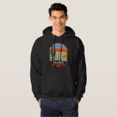Nationaal Park Arizona Giant Cactus  Hoodie (Voorkant volledig)