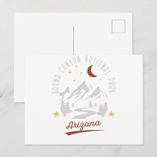  Nationaal Park Arizona Grand Canyon Briefkaart (Voorkant / Achterkant)