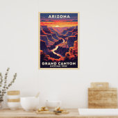 Nationaal park Arizona Grand Canyon V02 Poster (Keuken)