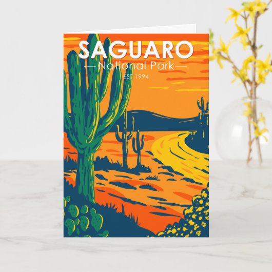 Nationaal park Arizona  Kaart (Gele Bloem)