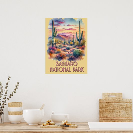 Nationaal Park Arizona Poster (Keuken)