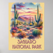 Nationaal Park Arizona Poster (Voorkant)