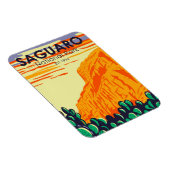 Nationaal Park Arizona Prickly Pear Cactus Magneet (Rechterzijde)