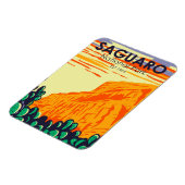 Nationaal Park Arizona Prickly Pear Cactus Magneet (Linkerzijde)