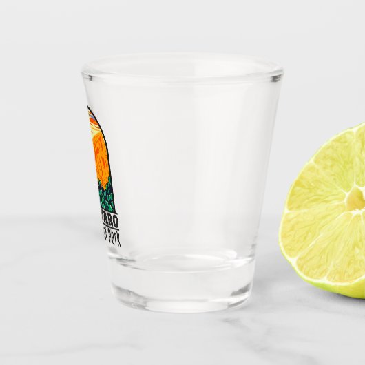 Nationaal Park Arizona Prickly Pear Cactus Shot Glas (Rechts)