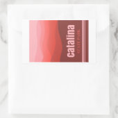 Nationaal Park Arizona Red Hills Rechthoekige Sticker (Tas)