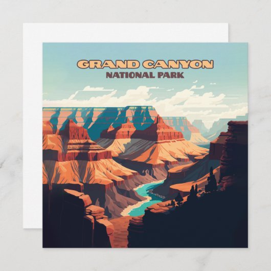 Nationaal park Arizona Retro (Voorkant / Achterkant)