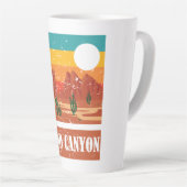 Nationaal park Arizona,  Retro Grand Canyon Latte Mok (Rechterhoek)