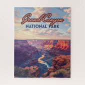 Nationaal park Arizona Retro Legpuzzel (Verticaal)