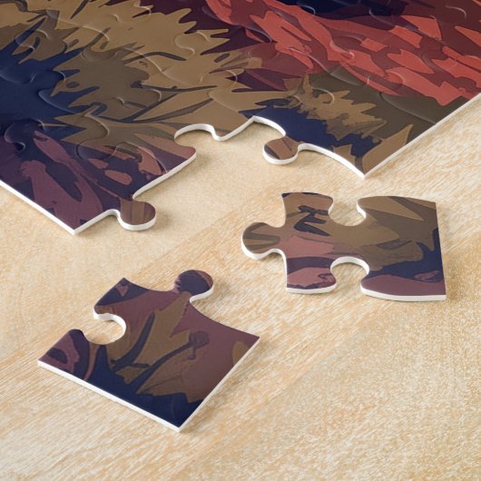 Nationaal park Arizona Retro Legpuzzel (Zijkant)