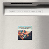 Nationaal park Arizona Retro Magneet (Insitu (Vaatwasser))