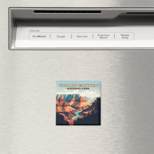 Nationaal park Arizona Retro Magneet (Insitu (Vaatwasser))