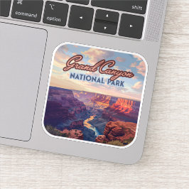 Nationaal park Arizona Retro Sticker