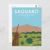 Nationaal Park Arizona Rincon Peak  Briefkaart (Voorkant / Achterkant)