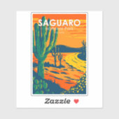 Nationaal park Arizona  Sticker (Vel)