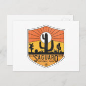 Nationaal park Arizona Tucson Cactus Briefkaart (Voorkant / Achterkant)