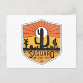 Nationaal park Arizona Tucson Cactus Briefkaart (Voorkant)