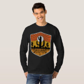 Nationaal Park Arizona Tucson Cactus T-shirt (Voorkant volledig)