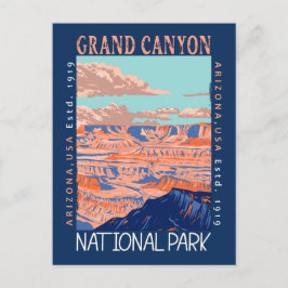Nationaal park Arizona verhit Briefkaart