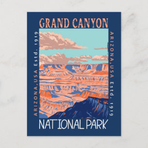 Nationaal park Arizona verhit Briefkaart
