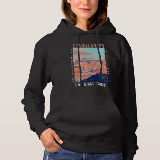 Nationaal park Arizona verhit Hoodie (Voorkant)