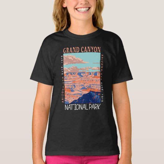 Nationaal park Arizona verhit T-shirt (Voorkant)