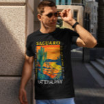 Nationaal Park Arizona  Verstoord T-shirt<br><div class="desc">Ontwerp vectorillustraties van Saguaro. Het park wordt genoemd voor de grote saguaro cactus,  die in zijn woestijnomgeving voorkomen.</div>