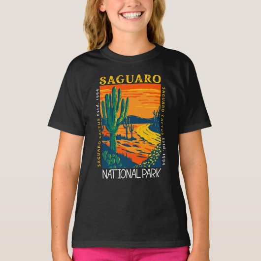 Nationaal Park Arizona Verstoord T-shirt (Voorkant)