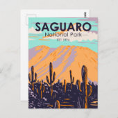 Nationaal Park Arizona Wasson Peak  Briefkaart (Voorkant / Achterkant)