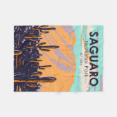 Nationaal Park Arizona Wasson Peak  Fleece Deken (Voorkant (Horizontaal))