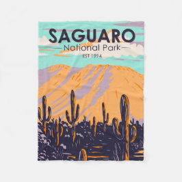 Nationaal Park Arizona Wasson Peak  Fleece Deken