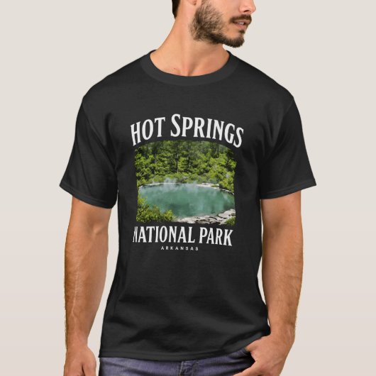 Nationaal park Arkansas T-shirt (Voorkant)