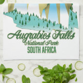 Nationaal park Augrabies Herfsten Zuid-Afrika Theedoek (Gevouwen)