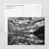 Nationaal park Avalanche Lake Glacier Briefkaart (Voorkant / Achterkant)