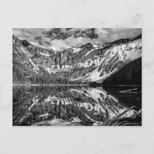 Nationaal park Avalanche Lake Glacier Briefkaart (Voorkant)