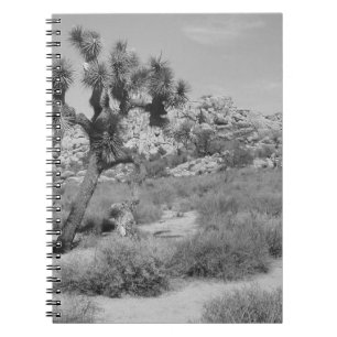Nationaal park B&W Joshua Tree 3 Notitieboek