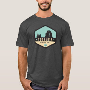 Nationaal Park Badge Yosemite T-shirt