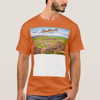 Nationaal park Badlands 16 T-shirt