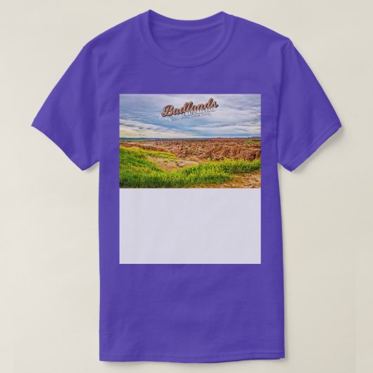 Nationaal Park Badlands 18 T-shirt (Design voorkant)