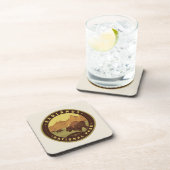 Nationaal Park Badlands Bier Onderzetter (Rechterzijde)