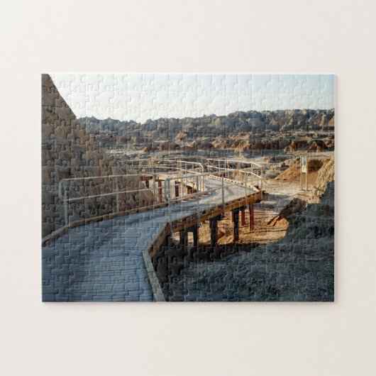 Nationaal Park Badlands Boardwalk Legpuzzel (Horizontaal)