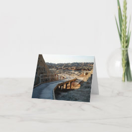 Nationaal Park Badlands Boardwalk Notitiekaartje