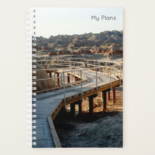 Nationaal Park Badlands Boardwalk Planner (Voorkant)